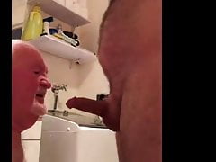 Grandpa Gums Dick With Toothless Mouth