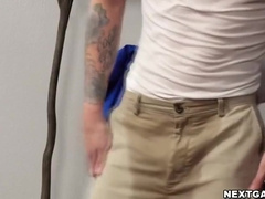 Nico Coopa, Jayden Marcos And Kane Fox - Jayden And Kane Fills Nicos Mouth And Asshole