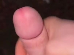 Spoken sandy-haired masturbate and jizm by lake attempting not to get caught