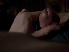 Tugging my salami in late night 4k