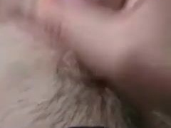 Young fellow jerking until wrecked ejaculation