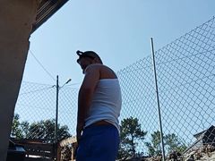 Public masturbation and provocation