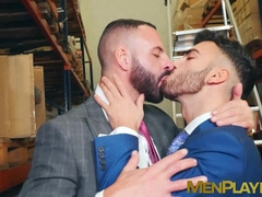 Just got my ass plowed in the warehouse during working hours