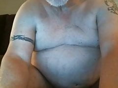 grandpa stroke on webcam