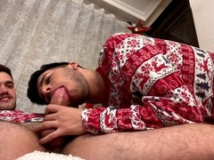 My stepbrother SebaTerry got extra naughty for Christmas in this wild scene