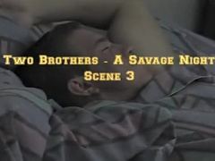 Two brothers one bed