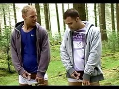 2 guys outdoors