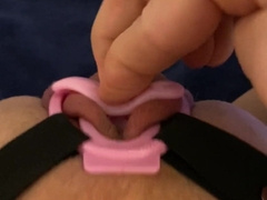 Boinking my fufu pinched kitty