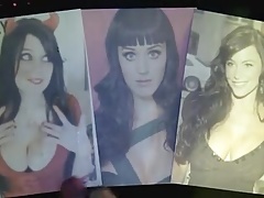 Cum Tribute - Hannah Minx, Katy Perry & Sophia Vergara