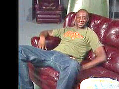 white fellow luving a black cock in his ass