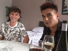 Denny Chris and Peter are happy to bareback in a POV group fuck