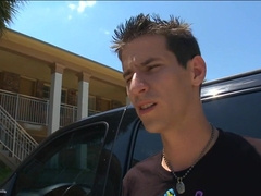 Watch this hot interracial couple take it from behind in wild doggy-style action