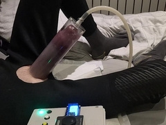 Trunk Pump Cramming - Tube packing vacuum manmeat pumping machine