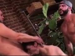 Amateur Bareback: Two Daddies and Their Boy