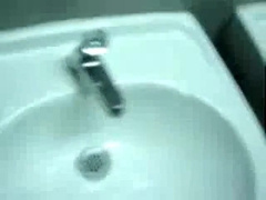 Bigcockflasher Wanking in public restroom 3