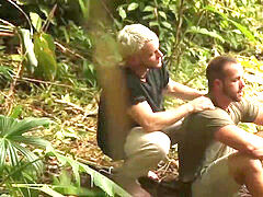 Luke Adams and Colton Grey cope with surviving the jungle