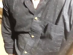 Me stoking (public washroom)