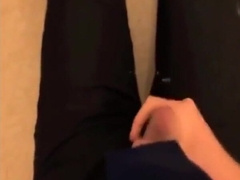 2 buddies have fun tugging games