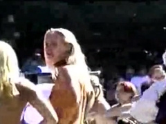 Nude male contest. Vintage from the '70s.