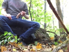 when studs are kinky they have fun with their fuckpole even if they are outside