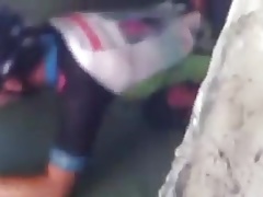 Flagro o cara chupando o ciclista