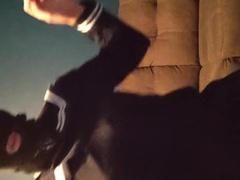 Sissy College Doll Gets Clad and Twirls around