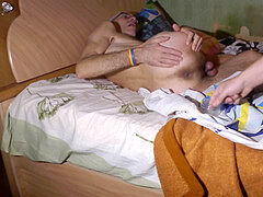 SpermaFF nine batter loads sharing and cum play. RAW gay duo