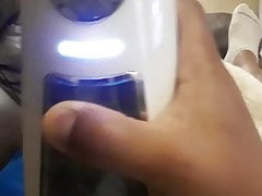 Alex  new Men's Massage Cup fucks it and cums