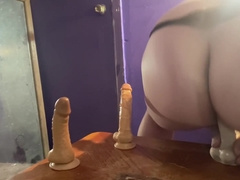 Triple Dipper Dildo Who Wants To Fill Me Up