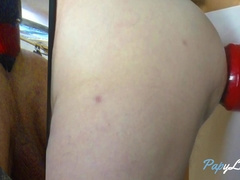 Papylouna Immense Mushroom Speculum three Level Crimson 400 x 100 x 90 x 80