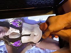 Blowing Another Huge Load onto Alexuh1 - Slo-Mo Cum Tribute