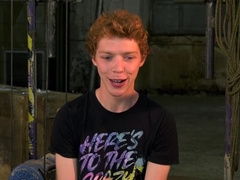 Fastened Up Sub With Mouthfold Endures Castigation By Sebastian Kane