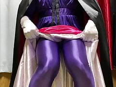 with purple dress and satin cloak(layers) Part.2