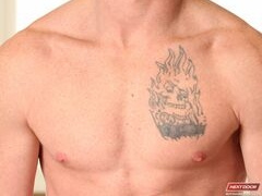 Max Thrust impales a busty blonde on his gorgeous boner