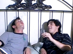 Oral job, boyssmoking, lad