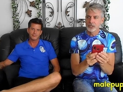 Scrappy playmate JC Dickerson is all about a hot kissing session with Richard Lennox