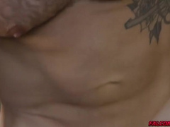 Bodybuilders And Nick Cranston Fucking Bareback With Davin Strong