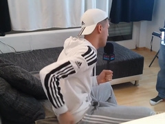 Hot Slim Boy In White Socks At German Casting Audition
