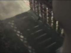 Watch this young exhibitionist give a steamy homemade handjob to his lover on webcam