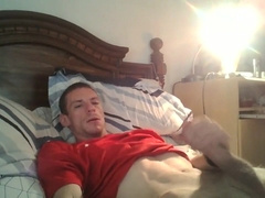 solo jerking to[porn until cumming