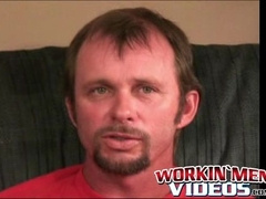 Real mature amateur tugging off until he empties his balls