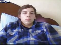 Twink big cock and balls handjob
