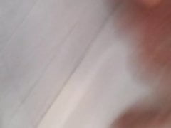 Short piss in the shower