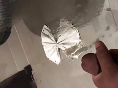 handjob cumshot In The Shower