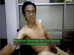 Horny Indonesian Daddy Cum