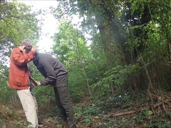 GRANDPARENTS IN THE WOODS 252