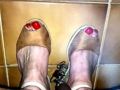 Pierced Cock Walk and Teae