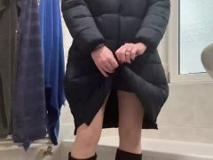 Before going out into the cold, I have to heat myself up