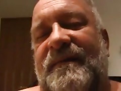 Daddy bear enjoys cock