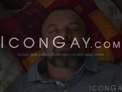 Seductive Brendan Patrick has his hairy ass dominated by Max Sargent